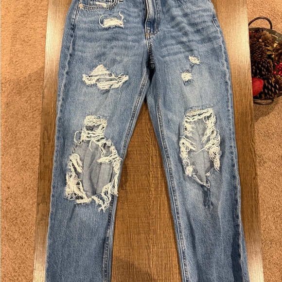 Aeropostale Denim - Aeropostale High-Rise Stretch Mom Jeans